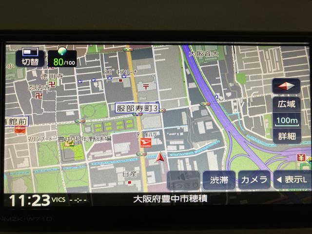 ムーヴキャンバスＧメイクアップＶＳ　ＳＡIII　純正ナビ／パノラマ／ドラレコナビ（ＮＭＺＫ−Ｗ７１Ｄ）／パノラマモニター／前後ドラレコ／ＥＴＣ／キーフリー／両側パワースライドドア／ＬＥＤヘッドライト／令和３年式／走行３．４万キロ／車検整備付き（大阪府）の中古車