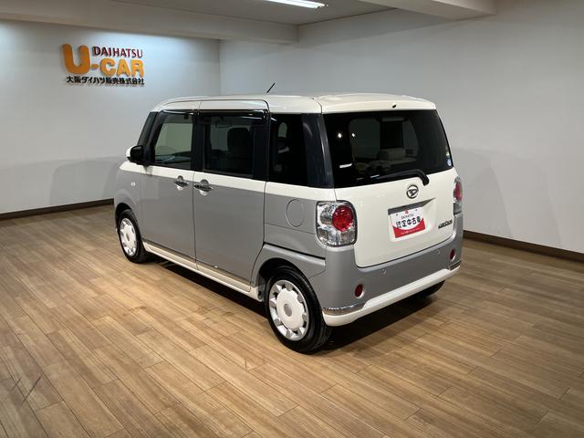 ムーヴキャンバスＧメイクアップＶＳ　ＳＡIII　純正ナビ／パノラマ／ドラレコナビ（ＮＭＺＫ−Ｗ７１Ｄ）／パノラマモニター／前後ドラレコ／ＥＴＣ／キーフリー／両側パワースライドドア／ＬＥＤヘッドライト／令和３年式／走行３．４万キロ／車検整備付き（大阪府）の中古車