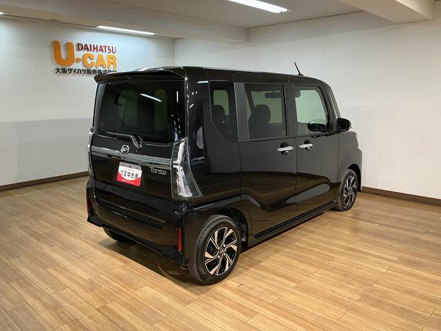 タントカスタムXリミテッド 専用プラン装着車/R7年式スマートクルーズパック ターボ車 スマートアシスト バックカメラ 両側電動スライドドア Pスタート シートヒーター LEDヘッドライト アルミホイール オートエアコン オートライト ABS(大阪府)の中古車