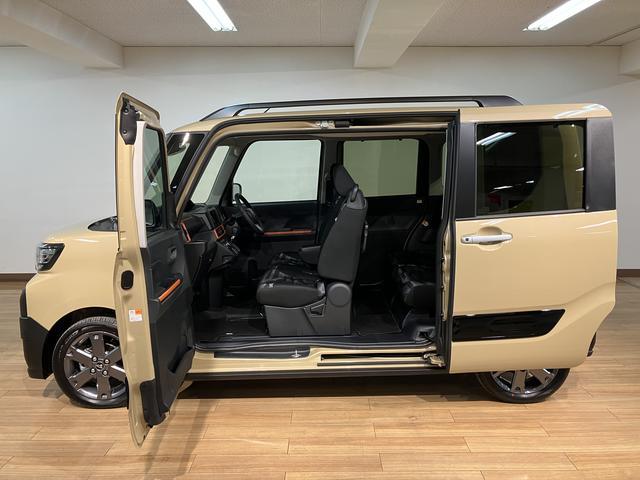 タントファンクロスターボリミテッド　Ｒ７年式／ＡＣＣ／ＥＴＣ衝突被害軽減ブレーキ　コーナーセンサー　バックカメラ（ナビ装着時用）　両側電動スライドドア　前席シートヒーター　電動パーキングブレーキ　ＬＥＤ　オートライト　オートエアコン　スマートキー　エコアイドル（大阪府）の中古車