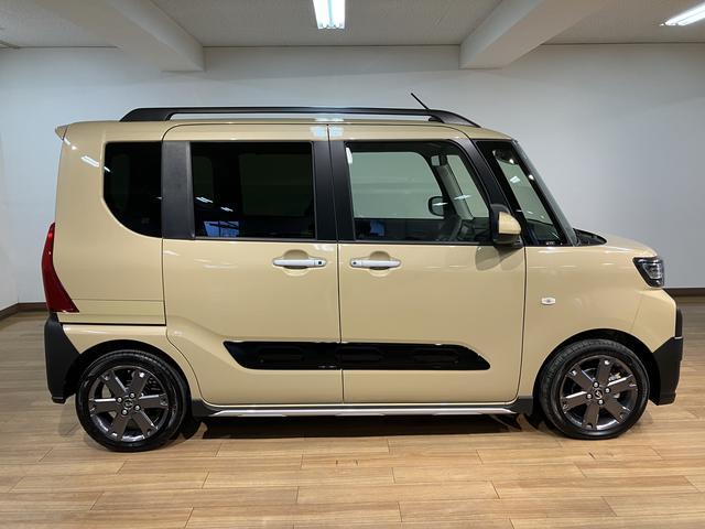 タントファンクロスターボリミテッド　ナビ／Ｂカメラ／ＥＴＣ／ＡＣＣターボ　スマートアシスト　バックカメラ　両側リヤパワースライドドア　プッシュボタンエンジンスタート　シートヒーター　ＬＥＤヘッドライト　アルミホイール　オートエアコン　オートライト　ＡＢＳ（大阪府）の中古車