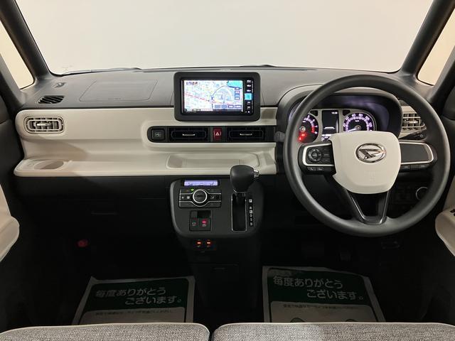 ムーヴキャンバスストライプスG R7年式/25年モデルナビ/バックカメラサポカーSワイド適合 純正ナビ バックカメラ対応 USB接続端子 電動パーキングブレーキ シートヒーター 両側オートスライドドア Pスタート ホッとカップホルダー キーフリー(大阪府)の中古車