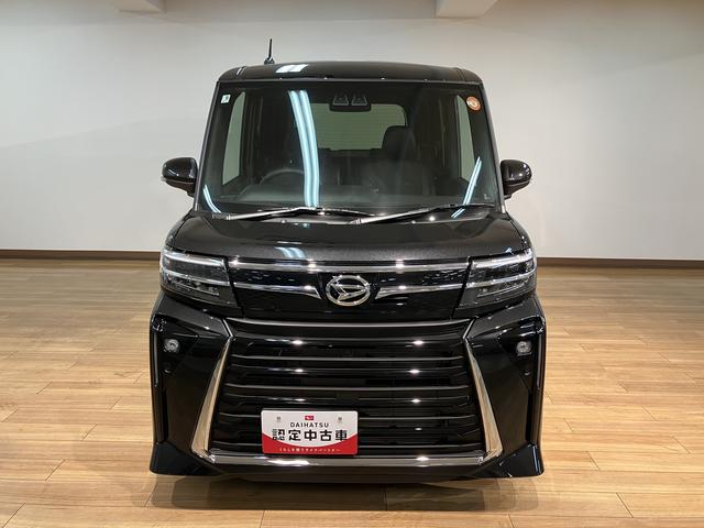 タントカスタムＲＳリミテッド　２５年モデルナビ／ＡＣＣ／ＥＴＣターボ　ＡＣＣ　ＥＴＣ　スマートアシスト　バックカメラ　両側リヤパワースライドドア　プッシュボタンエンジンスタート　シートヒーター　ＬＥＤヘッドライト　アルミホイール　オートエアコン　オートライト（大阪府）の中古車