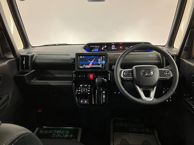 タントカスタムＲＳリミテッド　２５年モデルナビ／ＡＣＣ／ＥＴＣターボ　ＡＣＣ　ＥＴＣ　スマートアシスト　バックカメラ　両側リヤパワースライドドア　プッシュボタンエンジンスタート　シートヒーター　ＬＥＤヘッドライト　アルミホイール　オートエアコン　オートライト（大阪府）の中古車