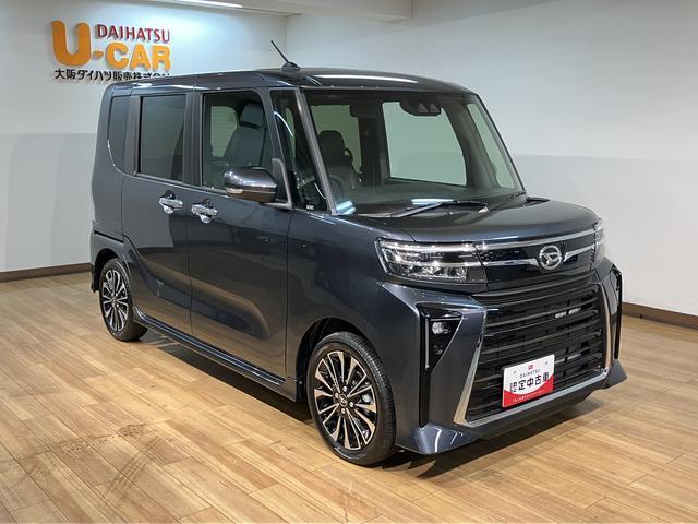 タントカスタムＲＳリミテッド　Ｒ７年式／スマートクルーズパックターボ　ＡＣＣ　ＥＴＣ　スマートアシスト　バックカメラ　両側リヤパワースライドドア　プッシュボタンエンジンスタート　シートヒーター　ＬＥＤヘッドライト　アルミホイール　オートエアコン　オートライト（大阪府）の中古車