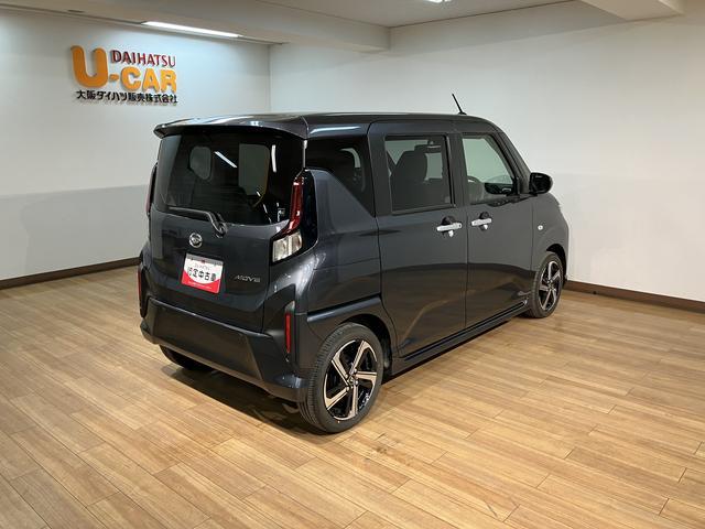 ムーヴＲＳ　Ｒ７年式／ターボ／Ｂカメラ対応／両側電動スライドドアスマートアシスト　ＬＥＤヘッドライト／フォグ　バックカメラ対応　オートエアコン　両側電動スライドドア　キーフリー　コーナーセンサー　盗難防止セキュリティアラーム　１５インチアルミホイール（大阪府）の中古車