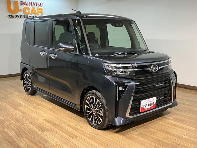 タントカスタムＲＳリミテッド　Ｒ７年式／スマートクルーズパックターボ　ＡＣＣ　ＥＴＣ　スマートアシスト　バックカメラ　両側リヤパワースライドドア　プッシュボタンエンジンスタート　シートヒーター　ＬＥＤヘッドライト　アルミホイール　オートエアコン　オートライト（大阪府）の中古車