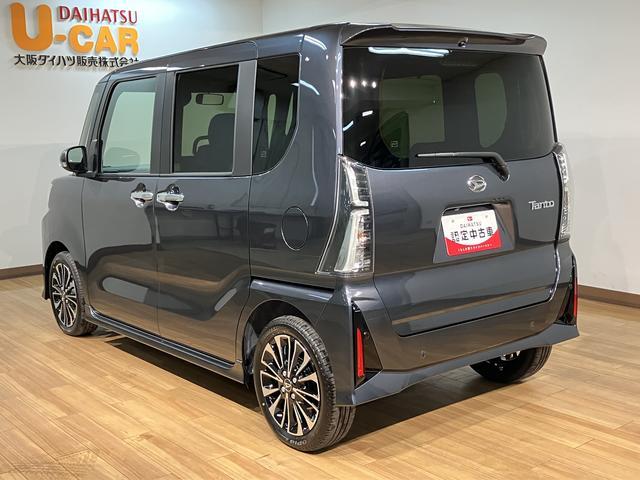 タントカスタムＲＳリミテッド　Ｒ７年式／スマートクルーズパックターボ　ＡＣＣ　ＥＴＣ　スマートアシスト　バックカメラ　両側リヤパワースライドドア　プッシュボタンエンジンスタート　シートヒーター　ＬＥＤヘッドライト　アルミホイール　オートエアコン　オートライト（大阪府）の中古車