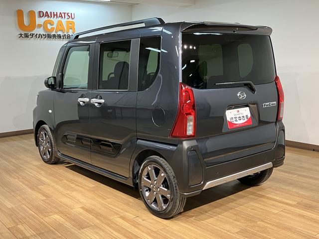 タントファンクロスターボリミテッド　Ｒ７年式／スマートクルーズＰターボ　ＡＣＣ　ＥＴＣ　スマートアシスト　バックカメラ　両側リヤパワースライドドア　プッシュボタンエンジンスタート　シートヒーター　ＬＥＤヘッドライト　アルミホイール　オートエアコン　オートライト（大阪府）の中古車