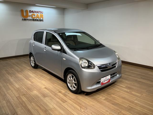 ミライースＸ　メモリアルエディション　ワンセグＳＤナビ／ＥＴＣハロゲンヘッドライト　ワンセグＳＤナビ　バックカメラ　マニュアルエアコン　キーレス　電動格納ミラー　盗難防止セキュリティアラーム（大阪府）の中古車