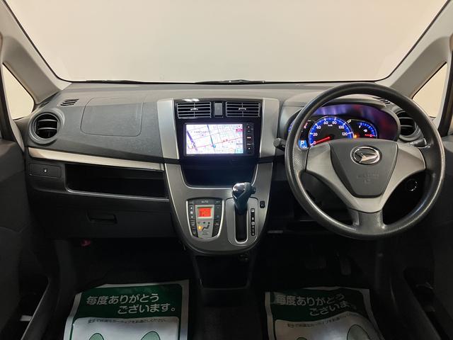 ムーヴカスタム　Ｘ　認定中古車　ワンオーナー禁煙車純正メモリーナビ（ワンセグ）・ＬＥＤヘッドライト／フォグランプ・プッシュスタート・オートエアコン・電動格納ドアミラー・・ベンチシート・運転席シートリフト機能・エコアイドル・１４インチアルミホイール（大阪府）の中古車