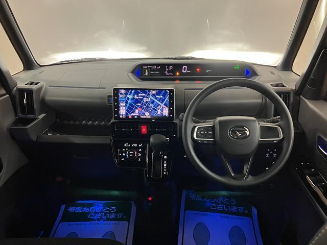 タントカスタムＸセレクション　９インチナビ／Ｂカメラ／ＦＲドラレコスマートアシスト　ＬＥＤヘッドライト／フォグ　９インチナビ　バックカメラ　オートエアコン　ＦＲドラレコ　両側電動スライドドア　前席シートヒーター　盗難防止セキュリティアラーム　アルミホイール（大阪府）の中古車