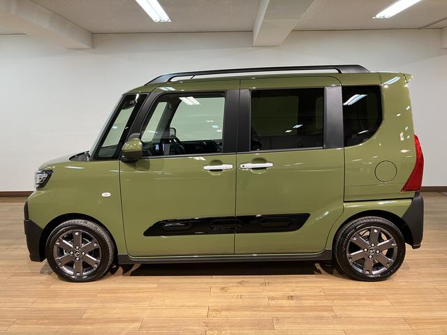 タントファンクロスターボリミテッド　Ｒ７年式／スマートクルーズＰターボ　ＡＣＣ　ＥＴＣ　スマートアシスト　バックカメラ　両側リヤパワースライドドア　プッシュボタンエンジンスタート　シートヒーター　ＬＥＤヘッドライト　アルミホイール　オートエアコン　オートライト（大阪府）の中古車