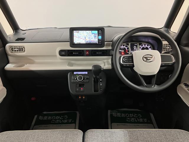 ムーヴキャンバスストライプスG 25年モデルナビ/バックカメラサポカーSワイド適合 NMZK−W75D純正ナビ バックカメラ対応 USB接続端子 電動パーキングブレーキ シートヒーター 両側オートスライドドア Pスタート ホッとカップホルダー キーフリー(大阪府)の中古車