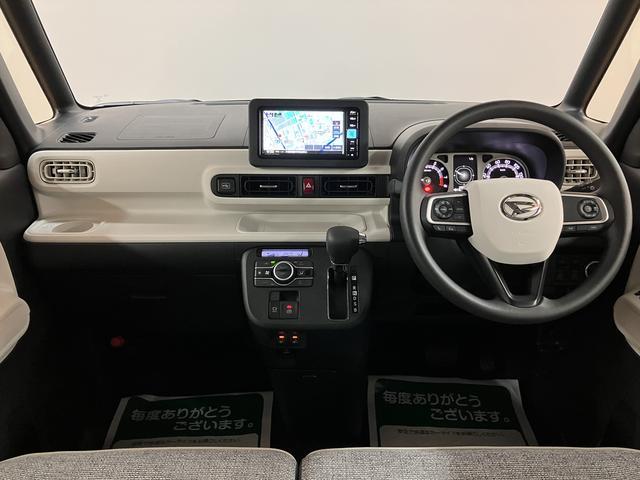 ムーヴキャンバスストライプスＧターボ　２５年モデルナビ／バックカメラ／ＡＣＣ走行無制限１年保証　両側電動スライドドア　アダプティブクルーズコントロール　前後コーナーセンサー　前席シートヒーター　ホッとカップホルダー　オートマチックハイビーム　ＬＥＤヘッドライト　スマートキー（大阪府）の中古車