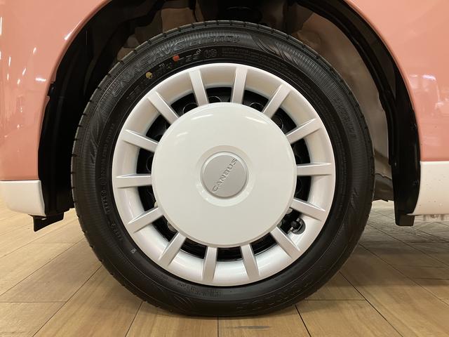 ムーヴキャンバスストライプスＧターボ／ナビ／Ｂカメラ／クルコン／両側電スラ／ターボ車／ナビ／ＢＬＵＥＴＯＯＴＨ／ＵＳＢ／バックカメラ／両側電動スライドドア／前席シートヒーター／クルーズコントロール／コーナーセンサー／スマートキー／ホットカップホルダー／ＬＥＤヘッドライト／（大阪府）の中古車