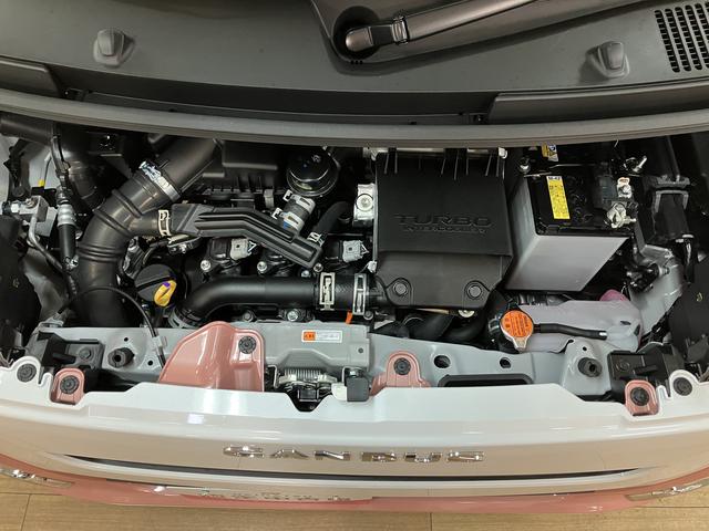 ムーヴキャンバスストライプスＧターボ／ナビ／Ｂカメラ／クルコン／両側電スラ／ターボ車／ナビ／ＢＬＵＥＴＯＯＴＨ／ＵＳＢ／バックカメラ／両側電動スライドドア／前席シートヒーター／クルーズコントロール／コーナーセンサー／スマートキー／ホットカップホルダー／ＬＥＤヘッドライト／（大阪府）の中古車