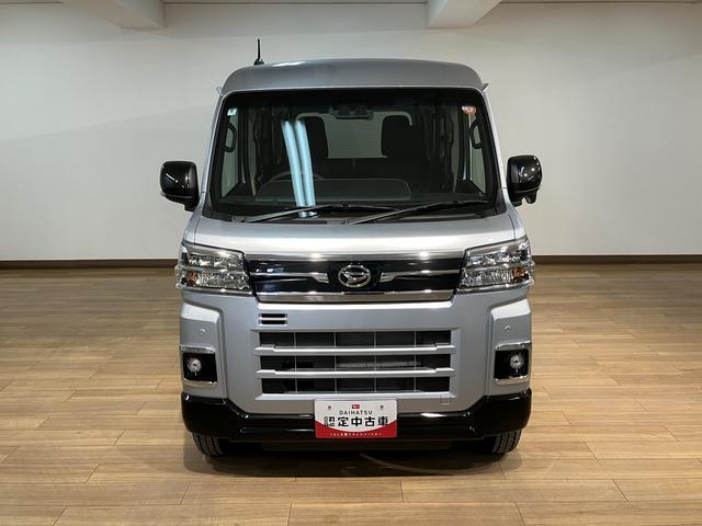 アトレーＲＳ　Ｒ７年式／法規対応済／クルコン／届出済未使用車／クルーズコントロール／両側電動スライドドア／ＬＥＤヘッドライト／ＬＥＤフォグランプ／プッシュスタート／スマートキー／バックカメラ／コーナーセンサー／電動格納ミラー／新車保証継承／衝突軽減ブレーキ／（大阪府）の中古車