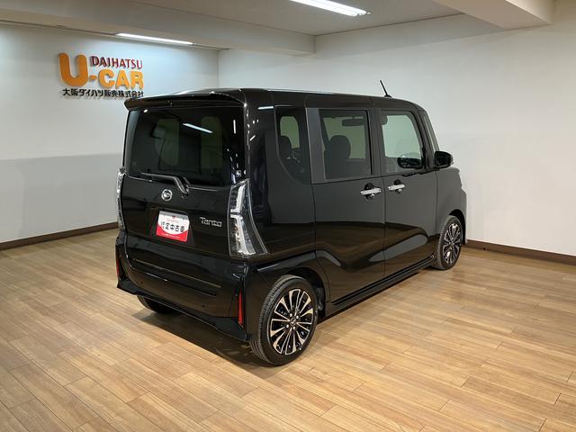 タントカスタムＲＳリミテッド／純正ナビ／ターボ／両側電動スライド／新車保証継承／純正ナビ／衝突軽減ブレーキ／ターボエンジン／両側電動スライドドア／シートヒーター／クルーズコントロール／ＥＴＣ／ＬＥＤヘッドライト・フォグ／電動Ｐブレーキ／スマートキー／オートエアコン／（大阪府）の中古車