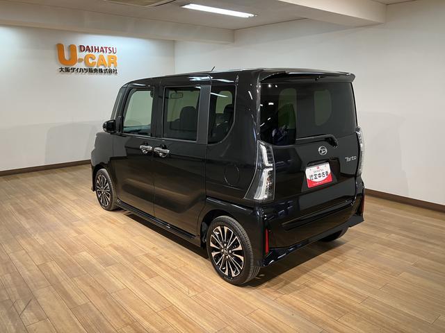 タントカスタムＲＳリミテッド／純正ナビ／ターボ／両側電動スライド／新車保証継承／純正ナビ／衝突軽減ブレーキ／ターボエンジン／両側電動スライドドア／シートヒーター／クルーズコントロール／ＥＴＣ／ＬＥＤヘッドライト・フォグ／電動Ｐブレーキ／スマートキー／オートエアコン／（大阪府）の中古車