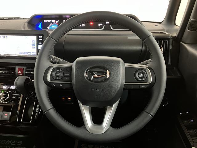 タントカスタムＲＳリミテッド／純正ナビ／ターボ／両側電動スライド／新車保証継承／純正ナビ／衝突軽減ブレーキ／ターボエンジン／両側電動スライドドア／シートヒーター／クルーズコントロール／ＥＴＣ／ＬＥＤヘッドライト・フォグ／電動Ｐブレーキ／スマートキー／オートエアコン／（大阪府）の中古車