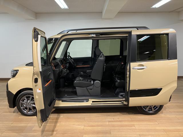 タントファンクロスリミテッド　スマートクルーズパック／ＡＣＣ衝突被害軽減ブレーキ　ＥＴＣ　コーナーセンサー　バックカメラ　両側電動スライドドア　前席シートヒーター　電動パーキングブレーキ　ＬＥＤ　オートライト　オートエアコン　スマートキー　エコアイドル（大阪府）の中古車