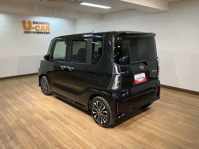 タントカスタムＲＳリミテッド／ナビ／ＥＴＣ／クルコン／両側電スラ／ターボ車／ナビ／ＢＬＵＥＴＯＯＴＨ／ＵＳＢ／ＣＤ／ＤＶＤ／バックカメラ／ＥＴＣ／前席シートヒーター／両側電動スライドドア／クルーズコントロール／電動パーキングブレーキ／スマートキー／コーナーセンサー／（大阪府）の中古車