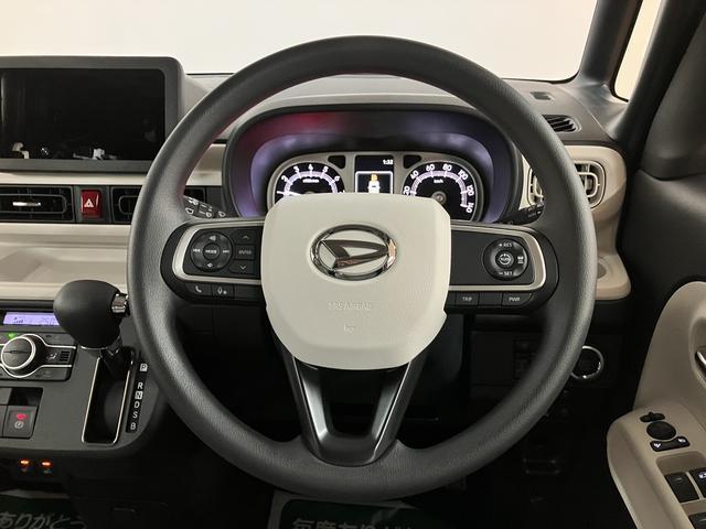 ムーヴキャンバスストライプスＧターボ　Ｒ７年式／ＡＣＣ／バックカメラ対応走行無制限１年保証　両側電動スライドドア　アダプティブクルーズコントロール　前後コーナーセンサー　前席シートヒーター　ホッとカップホルダー　オートマチックハイビーム　ＬＥＤヘッドライト　スマートキー（大阪府）の中古車