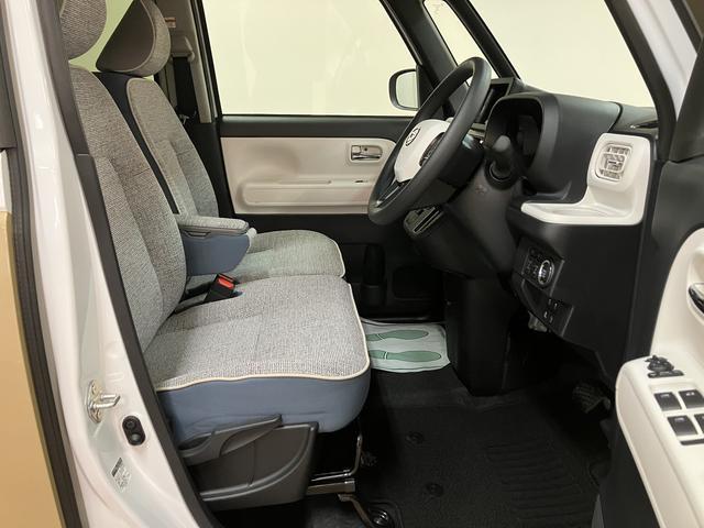 ムーヴキャンバスストライプスＧターボ　Ｒ７年式／ＡＣＣ／バックカメラ対応走行無制限１年保証　両側電動スライドドア　アダプティブクルーズコントロール　前後コーナーセンサー　前席シートヒーター　ホッとカップホルダー　オートマチックハイビーム　ＬＥＤヘッドライト　スマートキー（大阪府）の中古車