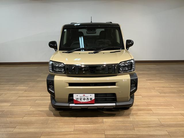 タフトG ダーククロムベンチャー R7年式/オーディオレス/ACCスカイフィールトップ アダプティブクルーズコントロール LEDヘッド/フォグ 運/助シートヒーター プッシュボタンスタート キーフリー 電動パーキングブレーキ バックカメラ 15インチアルミホイール(大阪府)の中古車