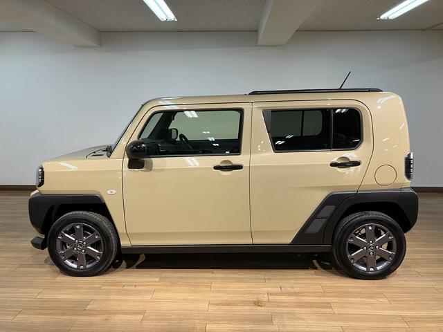 タフトG ダーククロムベンチャー R7年式/オーディオレス/ACCスカイフィールトップ アダプティブクルーズコントロール LEDヘッド/フォグ 運/助シートヒーター プッシュボタンスタート キーフリー 電動パーキングブレーキ バックカメラ 15インチアルミホイール(大阪府)の中古車