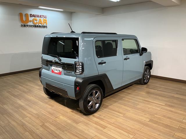 タフトＧ　ダーククロムベンチャー　Ｒ７年式／ガラスルーフ／ＡＣＣスカイフィールトップ　アダプティブクルーズコントロール　ＬＥＤヘッド／フォグ　運／助シートヒーター　プッシュボタンスタート　キーフリー　電動パーキングブレーキ　バックカメラ　１５インチアルミホイール（大阪府）の中古車