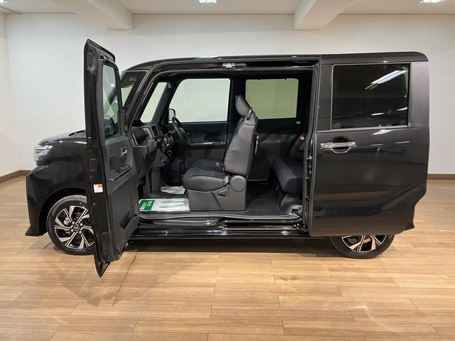 タントカスタムＸリミテッド　Ｒ７年式／ＡＣＣ／ＥＴＣ／走行２１ｋｍＡＣＣ　ＥＴＣ　スマートアシスト　バックカメラ　両側リヤパワースライドドア　プッシュボタンエンジンスタート　シートヒーター　ＬＥＤヘッドライト　アルミホイール　オートエアコン　オートライト（大阪府）の中古車