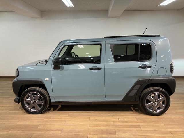 タフトGターボ ダーククロムベンチャー R7年式/ガラスルーフスカイフィールトップ アダプティブクルーズコントロール LEDヘッド/フォグ 運/助シートヒーター プッシュボタンスタート キーフリー 電動パーキングブレーキ バックカメラ 15インチアルミホイール(大阪府)の中古車