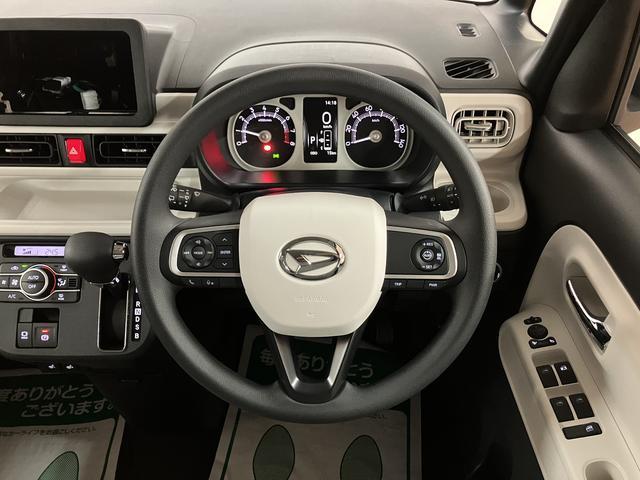 ムーヴキャンバスストライプスＧターボ　Ｒ７年式／ＡＣＣ／バックカメラ対応サポカーＳワイド適合　バックカメラ対応　ＵＳＢ接続端子　電動パーキングブレーキ　シートヒーター　両側オートスライドドア　Ｐスタート　全車速追従機能付ＡＣＣ　ホッとカップホルダー　キーフリー（大阪府）の中古車