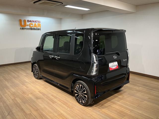 タントカスタムＲＳリミテッド　２５年ナビ／ＡＣＣ／ＥＴＣ／Ｂカメラターボ　スマートアシスト　ＡＣＣ　ＥＴＣ　バックカメラ　両側リヤパワースライドドア　プッシュボタンエンジンスタート　シートヒーター　ＬＥＤヘッドライト　アルミホイール　オートエアコン　オートライト（大阪府）の中古車