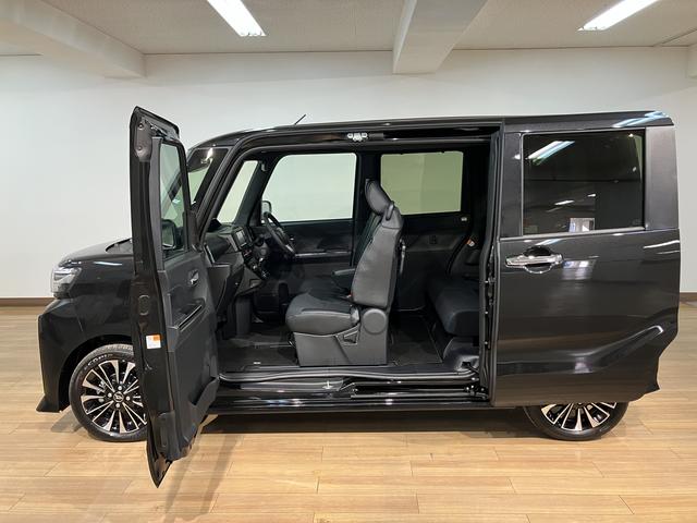 タントカスタムＲＳリミテッド　２５年ナビ／ＡＣＣ／ＥＴＣ／Ｂカメラターボ　スマートアシスト　ＡＣＣ　ＥＴＣ　バックカメラ　両側リヤパワースライドドア　プッシュボタンエンジンスタート　シートヒーター　ＬＥＤヘッドライト　アルミホイール　オートエアコン　オートライト（大阪府）の中古車