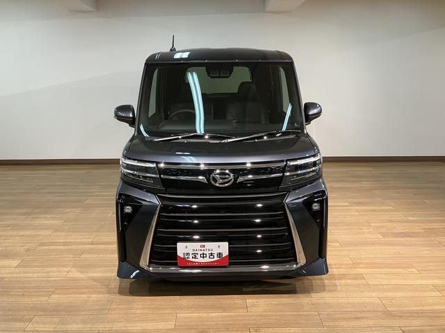 タントカスタムＲＳリミテッド　２５年ナビ／ＡＣＣ／ＥＴＣ／Ｂカメラ届出済未使用車・ターボエンジン・純正メモリーナビ・バックカメラ・ＥＴＣ・クルーズコントロール・両側電動スライドドア・シートヒーター　・電動パーキング・ＬＥＤヘッドライト・衝突回避支援ブレーキ（大阪府）の中古車