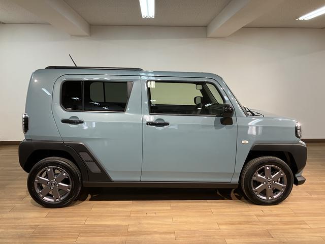 タフトＧターボ　ダーククロムベンチャー　２５年ナビ／ＡＣＣスカイフィールトップ　アダプティブクルーズコントロール　ＬＥＤヘッド／フォグ　運／助シートヒーター　プッシュボタンスタート　キーフリー　電動パーキングブレーキ　バックカメラ　１５インチアルミホイール（大阪府）の中古車