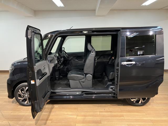 タントカスタムＸ　９インチナビ　前後ドラレコ　ＥＴＣスマートアシスト　パノラマモニター　両側リヤパワースライドドア　プッシュボタンエンジンスタート　シートヒーター　ＬＥＤヘッドライト　アルミホイール　オートエアコン　オートライト　ＡＢＳ（大阪府）の中古車