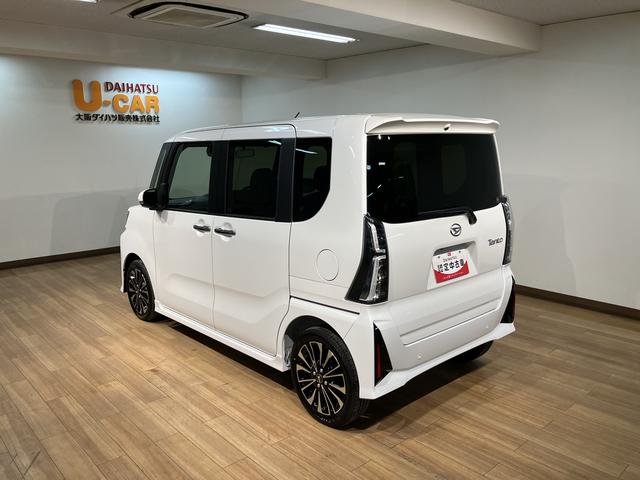 タントカスタムＲＳリミテッド　Ｒ７年式／ＡＣＣ／ＥＴＣ／Ｂカメラターボ　ＡＣＣ　ＥＴＣ　スマートアシスト　バックカメラ　両側リヤパワースライドドア　プッシュボタンエンジンスタート　シートヒーター　ＬＥＤヘッドライト　アルミホイール　オートエアコン　オートライト（大阪府）の中古車