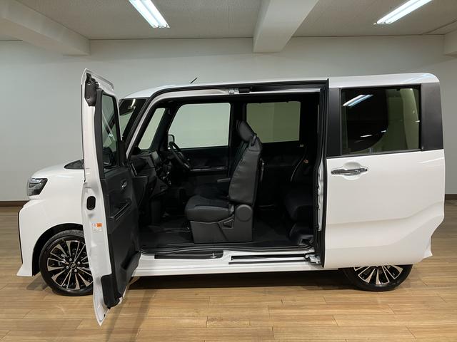 タントカスタムＲＳリミテッド　Ｒ７年式／ＡＣＣ／ＥＴＣ／Ｂカメラターボ　ＡＣＣ　ＥＴＣ　スマートアシスト　バックカメラ　両側リヤパワースライドドア　プッシュボタンエンジンスタート　シートヒーター　ＬＥＤヘッドライト　アルミホイール　オートエアコン　オートライト（大阪府）の中古車