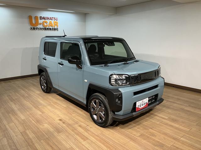 タフトＧ　ダーククロムベンチャー　Ｒ７年式／ＡＣＣ／ガラスルーフスカイフィールトップ　アダプティブクルーズコントロール　ＬＥＤヘッド／フォグ　運／助シートヒーター　プッシュボタンスタート　キーフリー　電動パーキングブレーキ　バックカメラ　１５インチアルミホイール（大阪府）の中古車