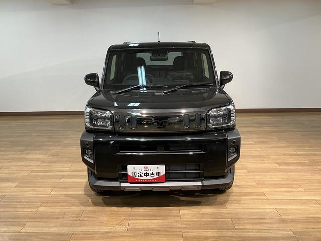 タフトＧ　ダーククロムベンチャー／Ｒ７年式／走行５Ｋｍ／クルコンＲ７年式／走行５Ｋｍ／バックカメラ対応車／ステアリングスイッチ／クルーズコントロール／前席シートヒーター／電動パーキングブレーキ／ＬＥＤヘッドライト・フォグランプ／アルミ／オートエアコン／キーフリー（大阪府）の中古車