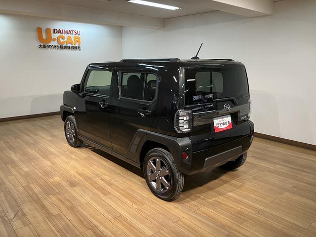 タフトＧ　ダーククロムベンチャー／Ｒ７年式／走行５Ｋｍ／クルコンＲ７年式／走行５Ｋｍ／バックカメラ対応車／ステアリングスイッチ／クルーズコントロール／前席シートヒーター／電動パーキングブレーキ／ＬＥＤヘッドライト・フォグランプ／アルミ／オートエアコン／キーフリー（大阪府）の中古車