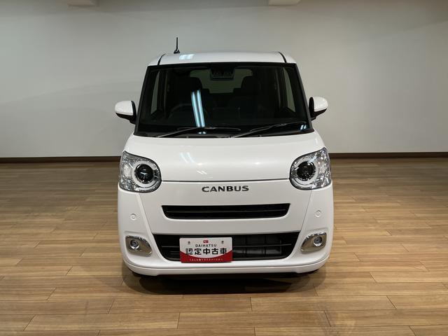 ムーヴキャンバスセオリーＧ　Ｒ７年式／走行５ｋｍ／純正ナビ／バックカメラ新車保証継承／走行５ｋｍ／２５年純正７インチナビ／バックカメラ／両側パワースライドドア／ＬＥＤヘッドライト・フォグランプ／電動パーキング／ブレーキホールド／前席シートヒーター／ホットカップホルダー（大阪府）の中古車