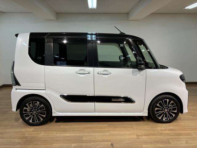 タントカスタムＲＳ／９インチナビ／クルコン／両側電スラ／パノラマ／１年間走行距離無制限保証／走行３．１万キロ／９インチナビ／ＢＬＵＥＴＯＯＴＨ／ＵＳＢ／パノラマカメラ／クルーズコントロール／前後ドラレコ／ＥＴＣ／両側電動スライドドア／スマートキー／ターボ車／（大阪府）の中古車