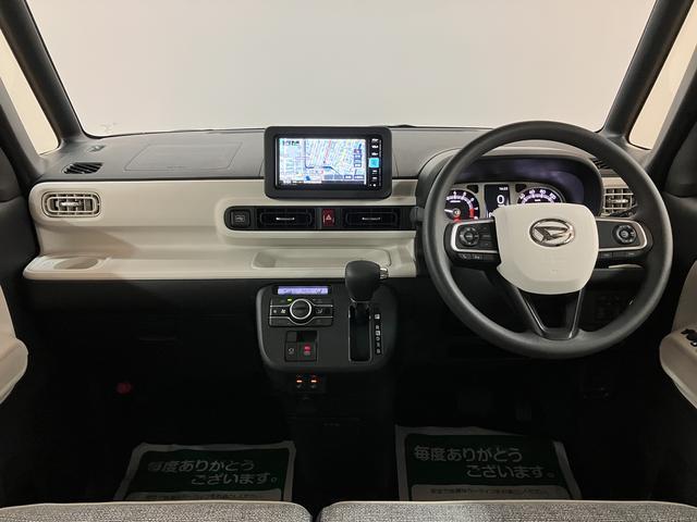 ムーヴキャンバスストライプスＧターボ　Ｒ７年式／２５年ナビ／ＡＣＣ走行無制限１年保証　両側電動スライドドア　アダプティブクルーズコントロール　前後コーナーセンサー　前席シートヒーター　ホッとカップホルダー　オートマチックハイビーム　ＬＥＤヘッドライト　スマートキー（大阪府）の中古車