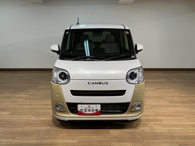 ムーヴキャンバスストライプスＧ／ナビ／バックカメラ／両側電スラ／電動Ｐ／新車保証継承／ナビ／ＢＬＵＥＴＯＯＴＨ／ＵＳＢ／バックカメラ／両側電動スライドドア／前席シートヒーター／スマートキー／電動パーキングブレーキ／オートライト／ＬＥＤヘッドライト／サイドエアバッグ／（大阪府）の中古車