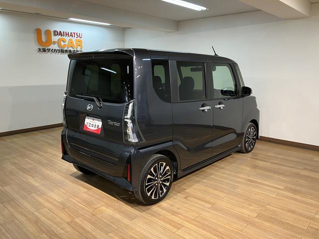 タントカスタムRSリミテッド ターボ車/新車保証/R7年式/R7年式/ターボ車/新車保証継承付き/ETC/USB/シートヒーター/両側電動スライドドア/バックカメラ/電動パーキングブレーキ/ブレーキホールド/LEDヘッドライト/フォグランプ/キーフリー/(大阪府)の中古車